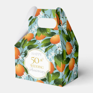 Orangen Zitrusfrüchte Party Geschenkschachtel