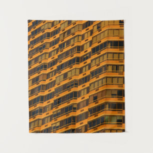 OrangenbetonGebäude Wandteppich