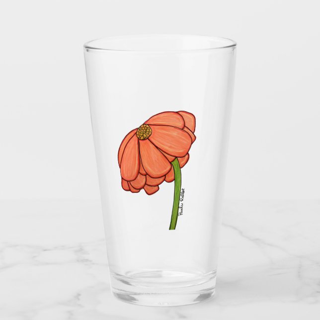 Orangenblüte Glas (Vorderseite)