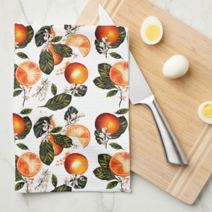 Orangenblüten Geschirrtuch