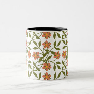 ORANGENBLÜTEN ZWEIFARBIGE TASSE