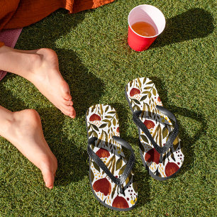 Orangenblütendarstellung Flip Flops