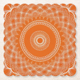 Orangencreme Untersetzer