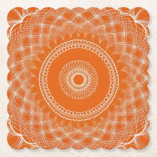 Orangencreme Untersetzer