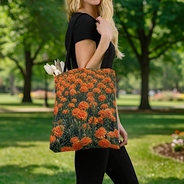 Orangene Nelken-Tasche Tasche (Von Creator hochgeladen)