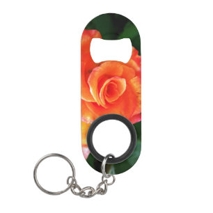 Orangene Rose Mini Flaschenöffner