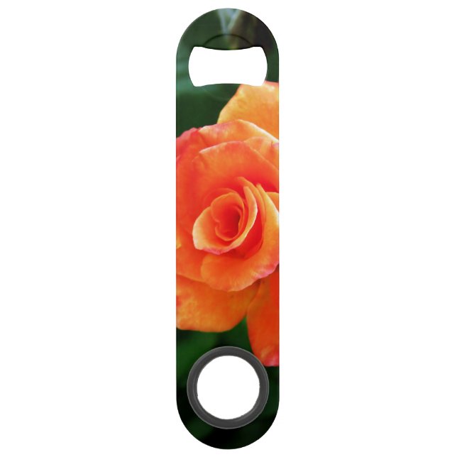 Orangene Rose Speed Flaschenöffner (Vorderseite)