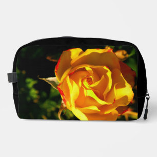 Orangene Rose Waschbeutel
