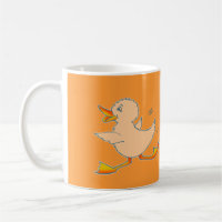 Orangenente-Tasse