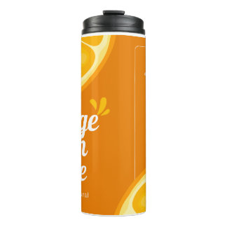 Orangener Frischsaft – 100% Rein & Natürlich Zitru Thermosbecher