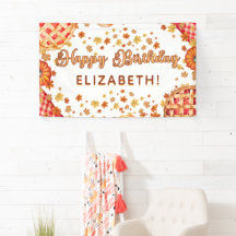 Orangener Kürbiskuchen Herbst Alles Gute zum Gebur