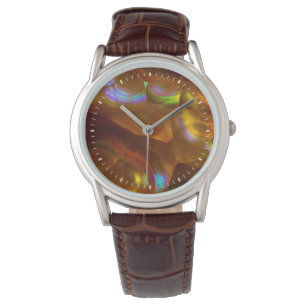 Orangenfeueropal Armbanduhr