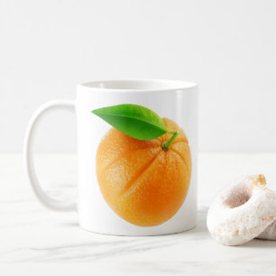 Orangenfrucht Kaffeetasse