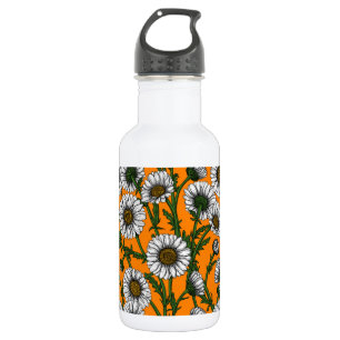 Orangenfrüchte Edelstahlflasche