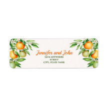 Orangenfrüchte Hochzeitsstimmung im Wasser Rücksen