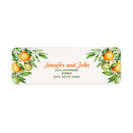 Orangenfrüchte Hochzeitsstimmung im Wasser Rücksen