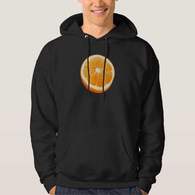Orangenfrüchte Hoodie (Vorderseite)