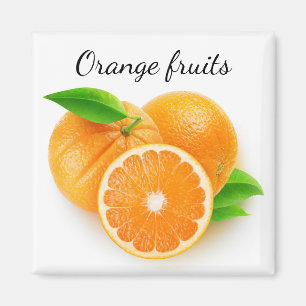 Orangenfrüchte Magnet