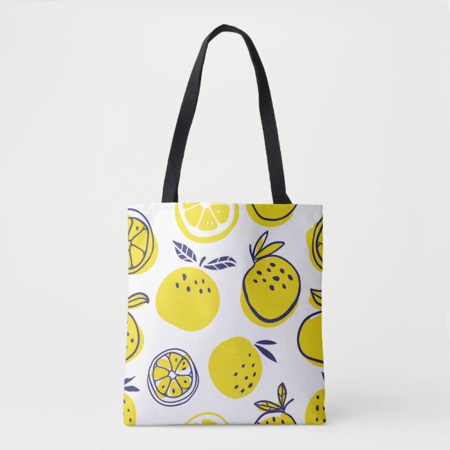 Orangenfrüchte nahtlos tasche (Vorderseite)