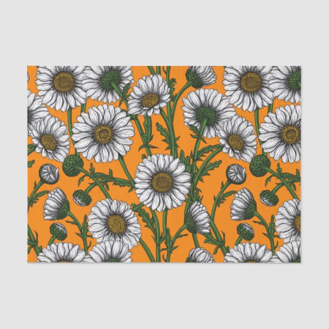Orangenfrüchte Seidenpapier (Vorderseite)