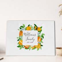 Orangenfrüchte und Blume Sommer Blütenpflanzliche