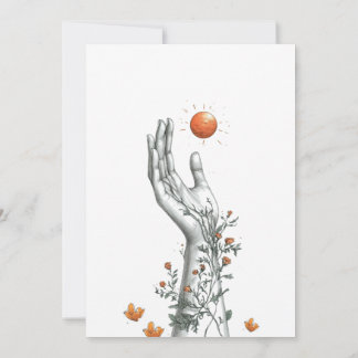 Orangengrad-Party Einladung