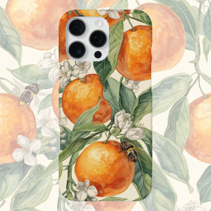 Orangenhain – Handgezeichnete Zitrusfrüchte iPhone 16 Pro Max Hülle