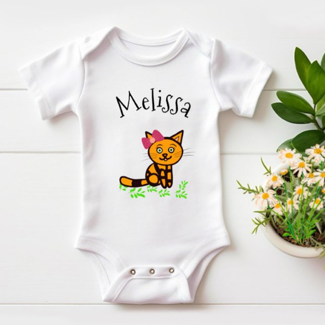 Orangenkatze Baby Strampler (Von Creator hochgeladen)