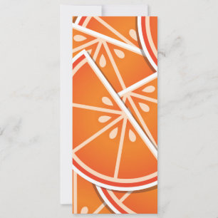 Orangenkeile aus Blut