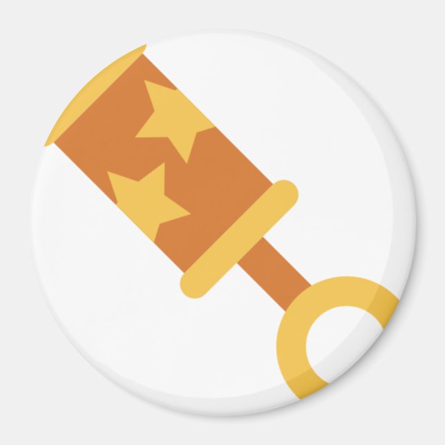 Orangenkraut Magnet (Vorne)