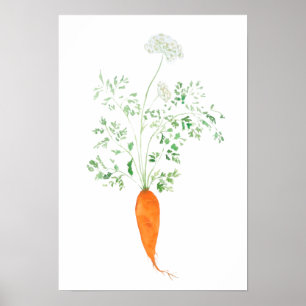Orangenkraut Poster
