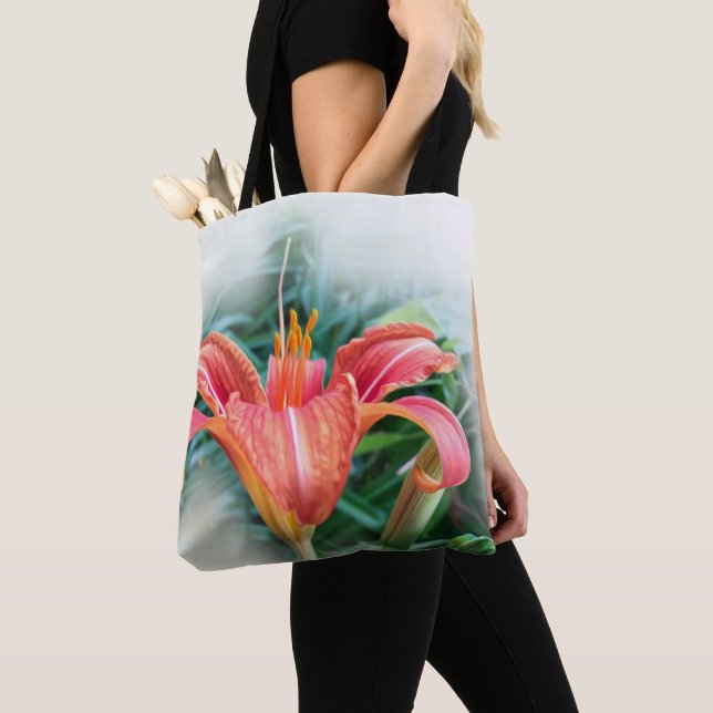 Orangenlilie Tasche (Von Nahem)