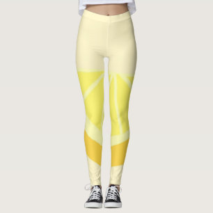 Orangenmalerei Leggings