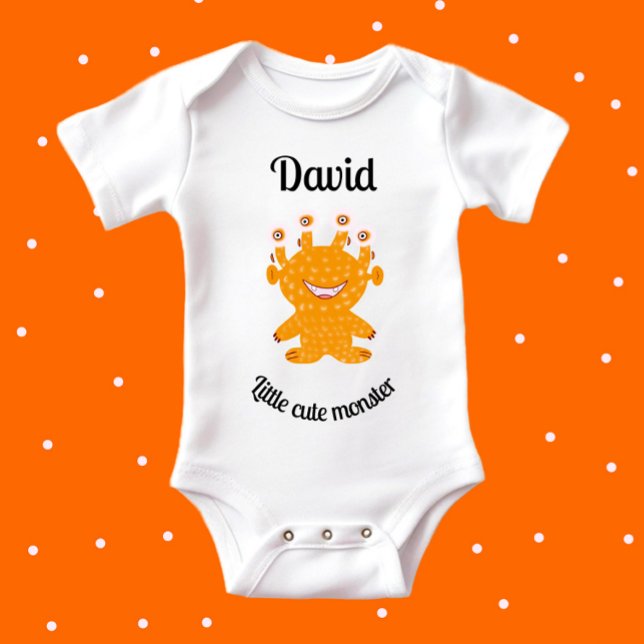 Orangenmonster Baby Strampler (Von Creator hochgeladen)