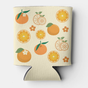 Orangenmuster Dosenkühler