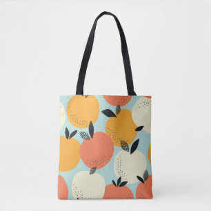 Orangenmuster: Vibrant Nahtloses Design. Tasche