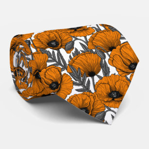 Orangenpflücke auf weiß krawatte