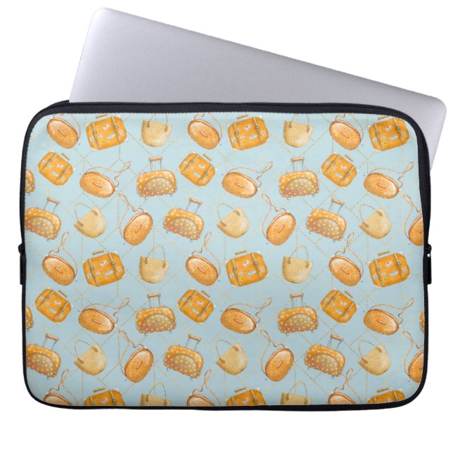 Orangensaft Laptopschutzhülle (Vorderseite)
