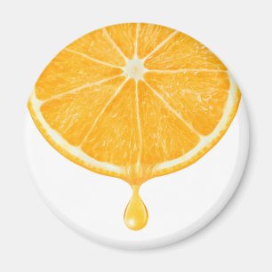 Orangensaft Magnet
