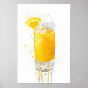 Orangensaft Poster