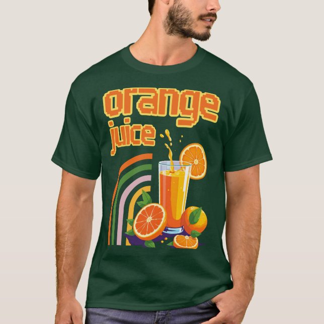 Orangensaft T-Shirt (Vorderseite)