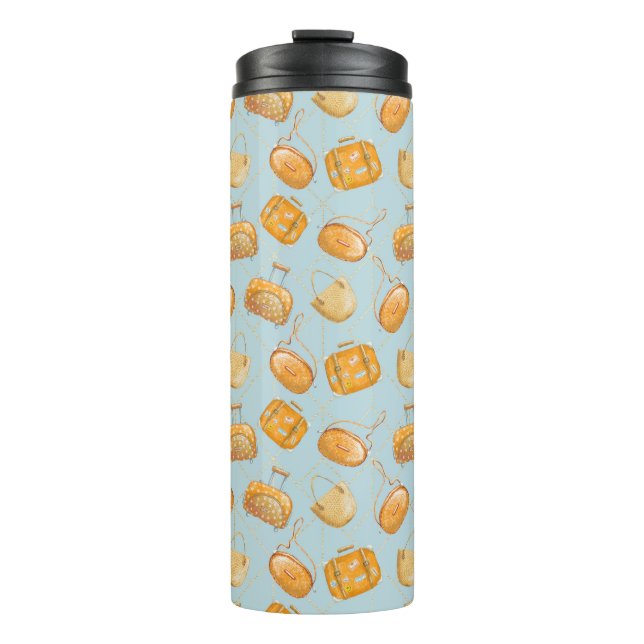 Orangensaft Thermosbecher (Vorderseite)