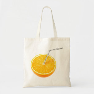 Orangensaft Tragetasche