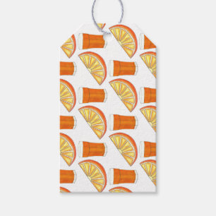 OrangensaftCitrus Fruit Slice, frisch gepresst Geschenkanhänger