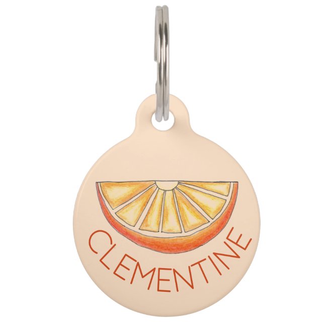OrangensaftCitrus Fruit Slice, frisch gepresst Haustiermarke (Vorderseite)