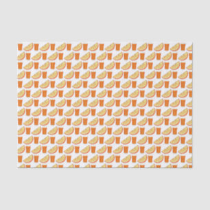 OrangensaftCitrus Fruit Slice, frisch gepresst Seidenpapier