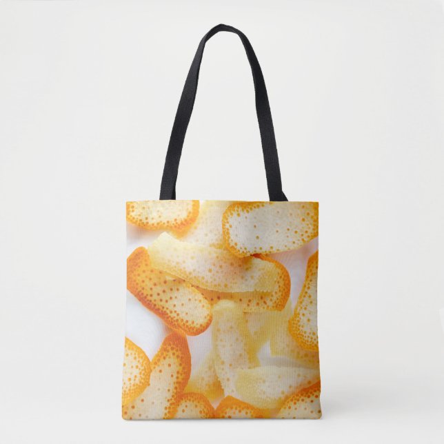 Orangenschalen Tasche (Vorderseite)