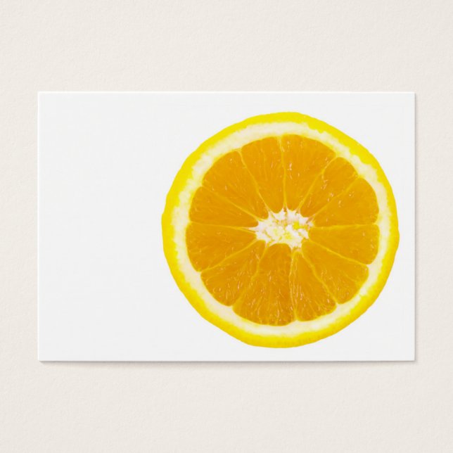 Orangenscheibe (Vorderseite)