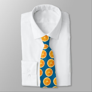 Orangenscheibe Krawatte