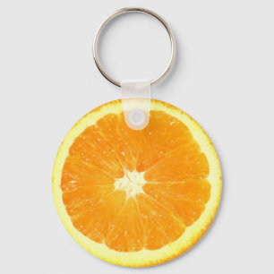 Orangenscheibe Schlüsselanhänger